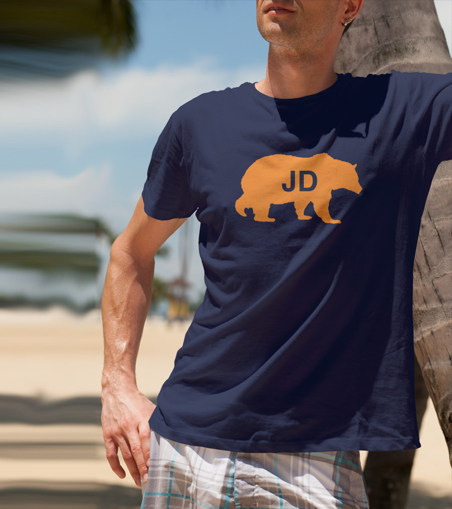 Celebrate JD Orange Bear T-Shirt