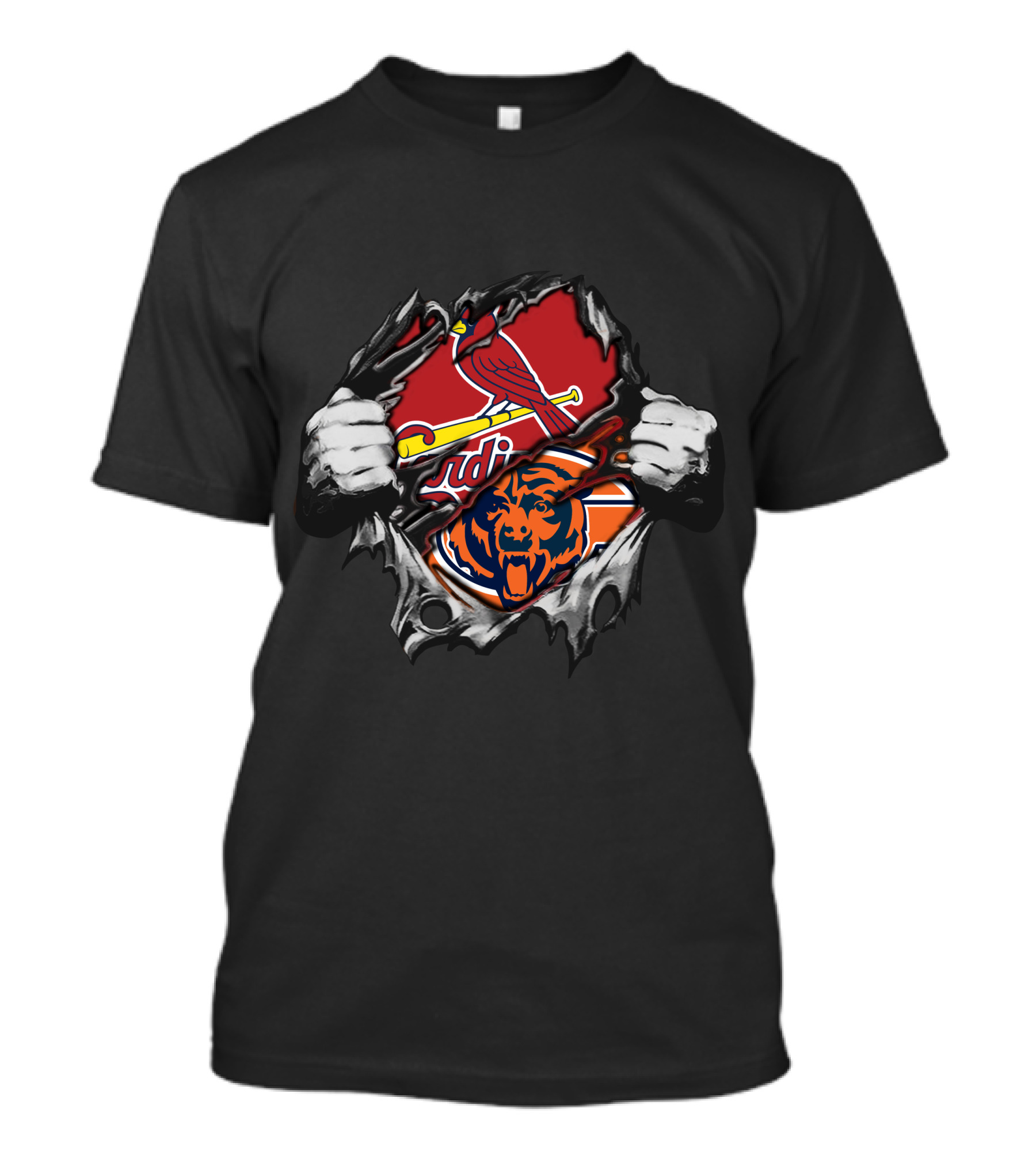 Chicago Bears St. Louis Cardinals Fusion T-Shirt