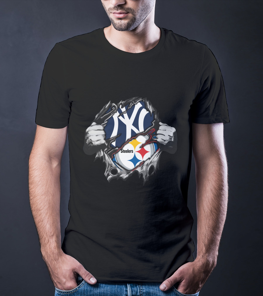 Steelers Yankees Crossover Fan T-Shirt