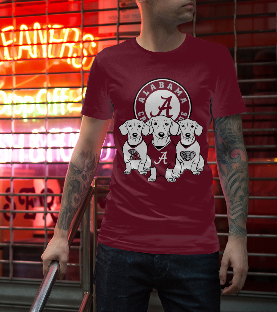 Alabama Crimson Tide Dogs T-Shirt