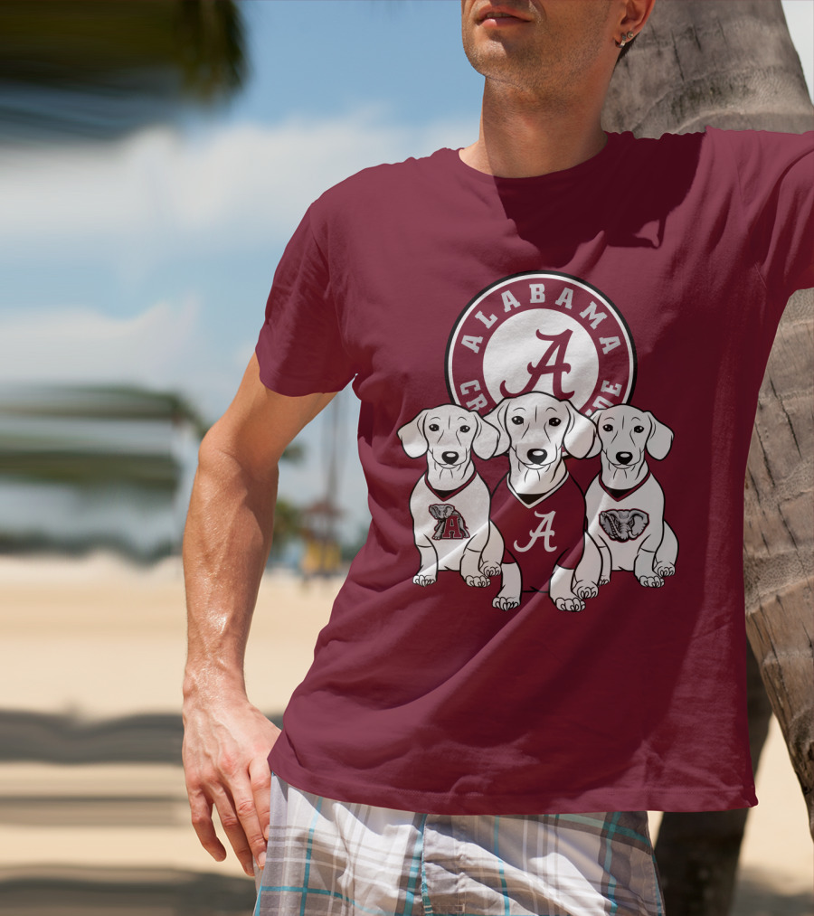 Alabama Crimson Tide Dogs T-Shirt