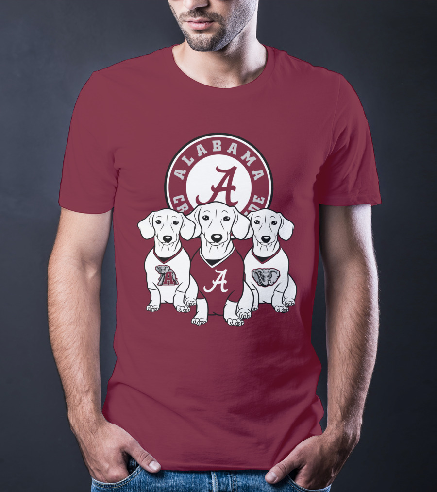 Alabama Crimson Tide Dogs T-Shirt