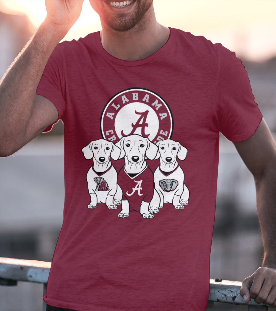 Alabama Crimson Tide Dogs T-Shirt