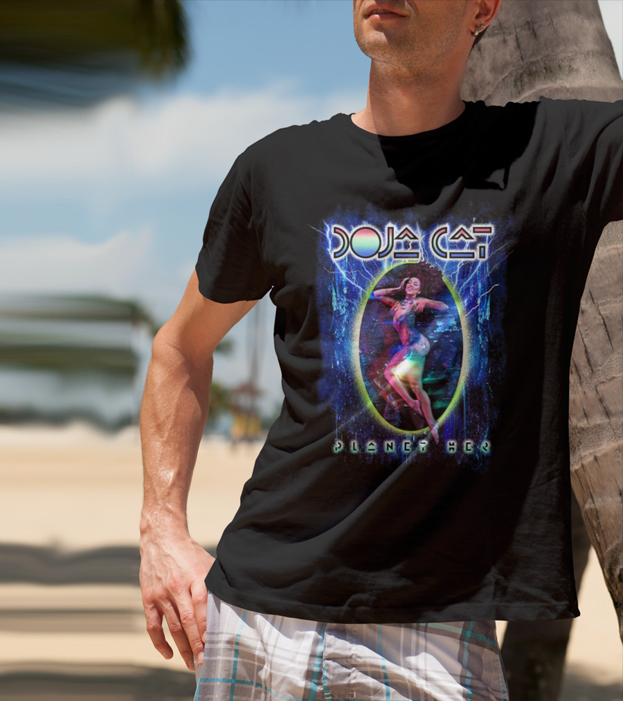 Doja Cat Planet Her Album Cover T-Shirt