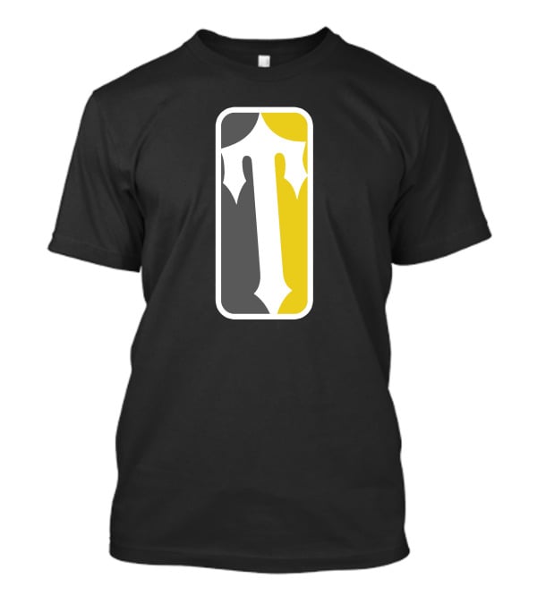 Trapstar X Central Cee 23 Sold Out T Logo Monochrome Yellow T-Shirt