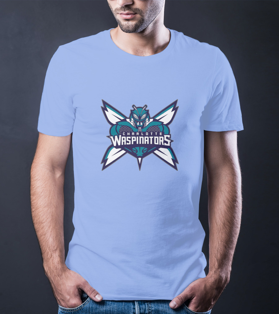 Charlotte Waspinators NBA Basketball Team T-Shirt