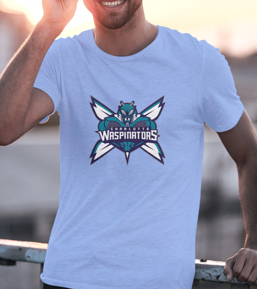 Charlotte Waspinators NBA Basketball Team T-Shirt