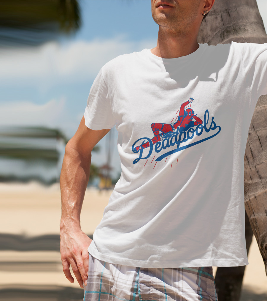 Deadpools Marvel Baseball T-Shirt