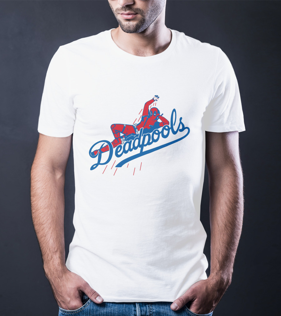 Deadpools Marvel Baseball T-Shirt