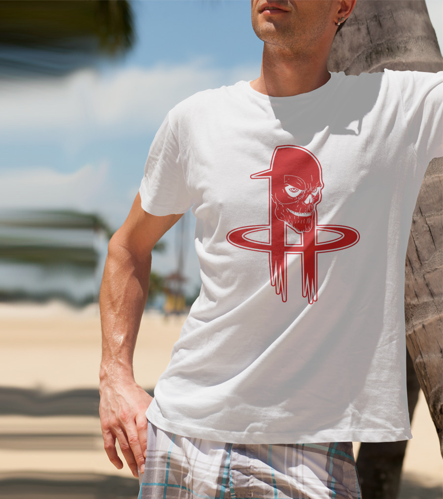 Houston Red Skulls NBA T-Shirt