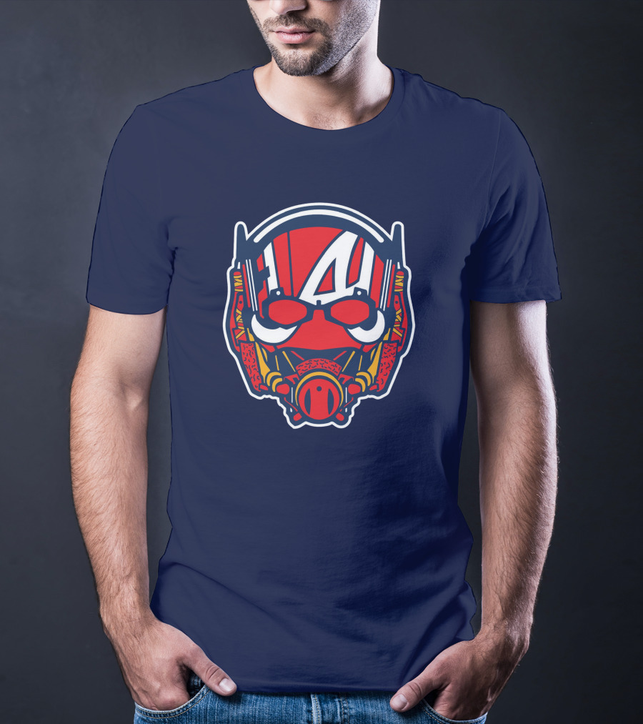Atlanta Antman Braves Mlb Mashup T-Shirt