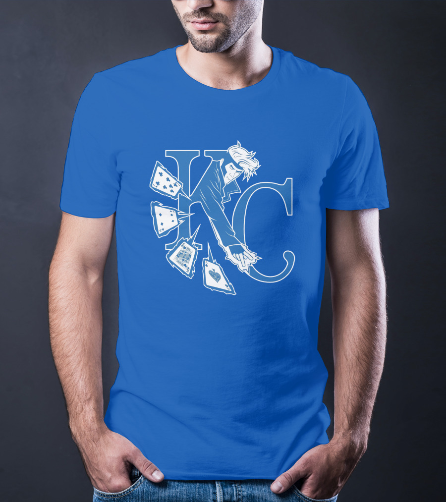 Kansas City Gambits MLB Playing Cards KC T-Shirt