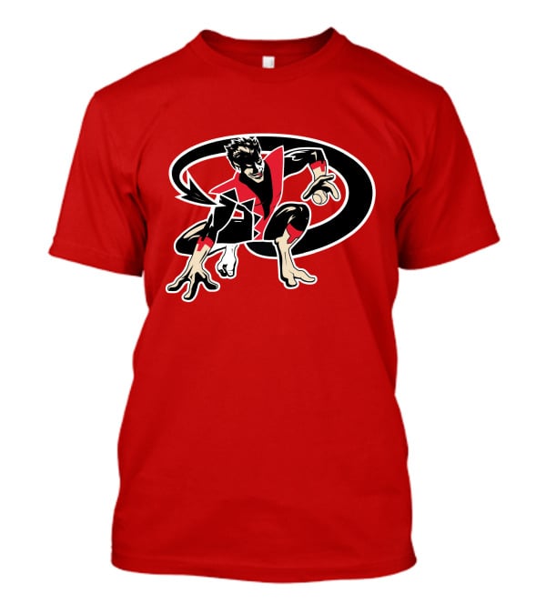 Arizona Nightcrawlers MLB Crossover With Baseball Superhero Character T-Shirt