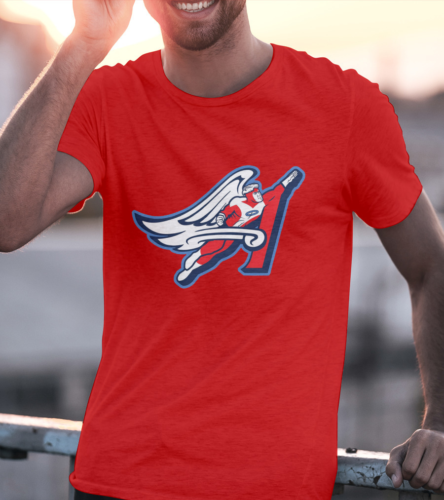 LA Archangels Superhero Wings Mlb T-Shirt