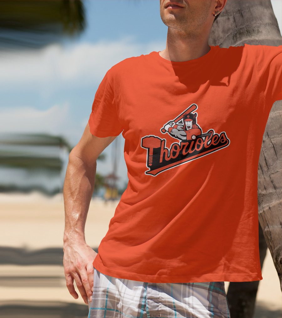 Baltimore Thorioles MLB Thor Baseball T-Shirt