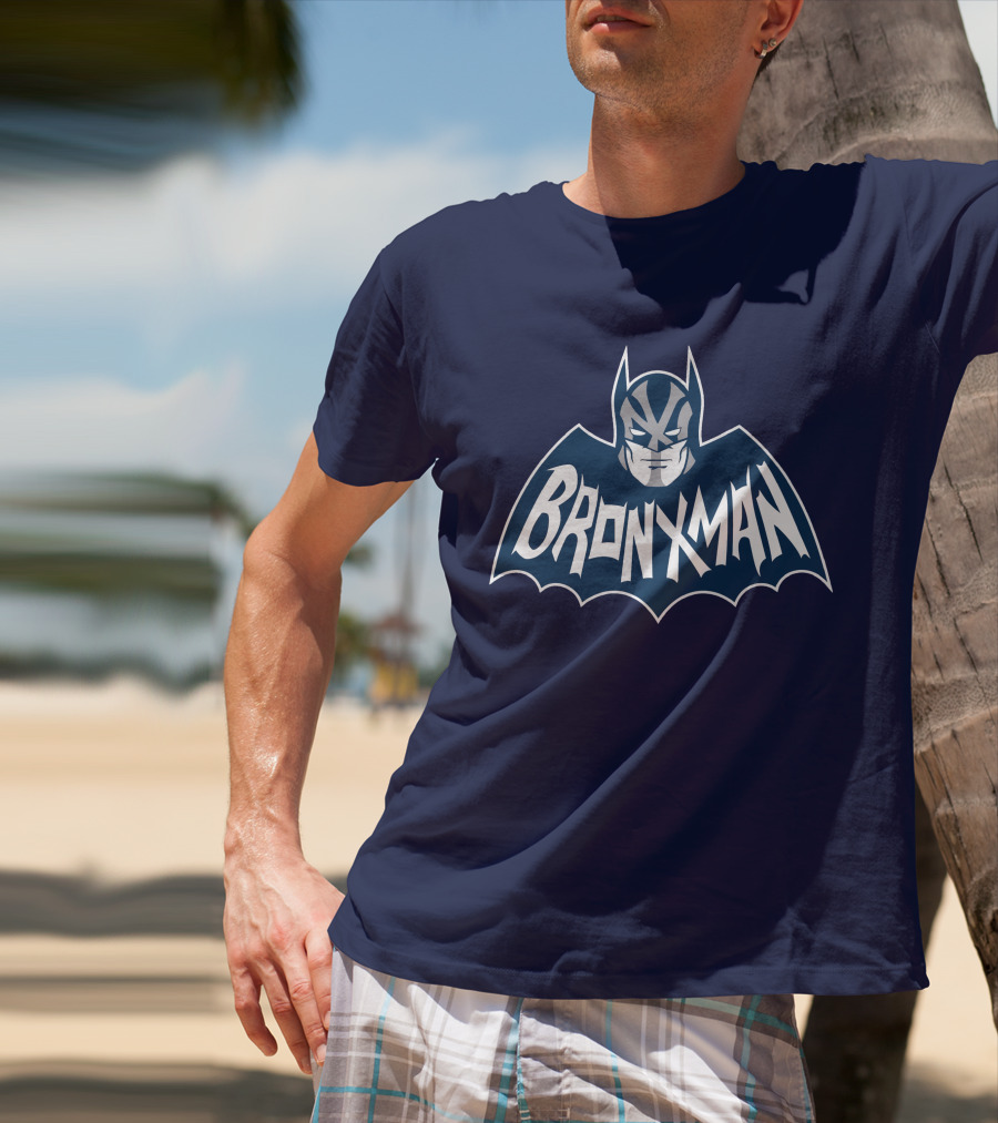 New York Bronxman Batman MLB T-Shirt
