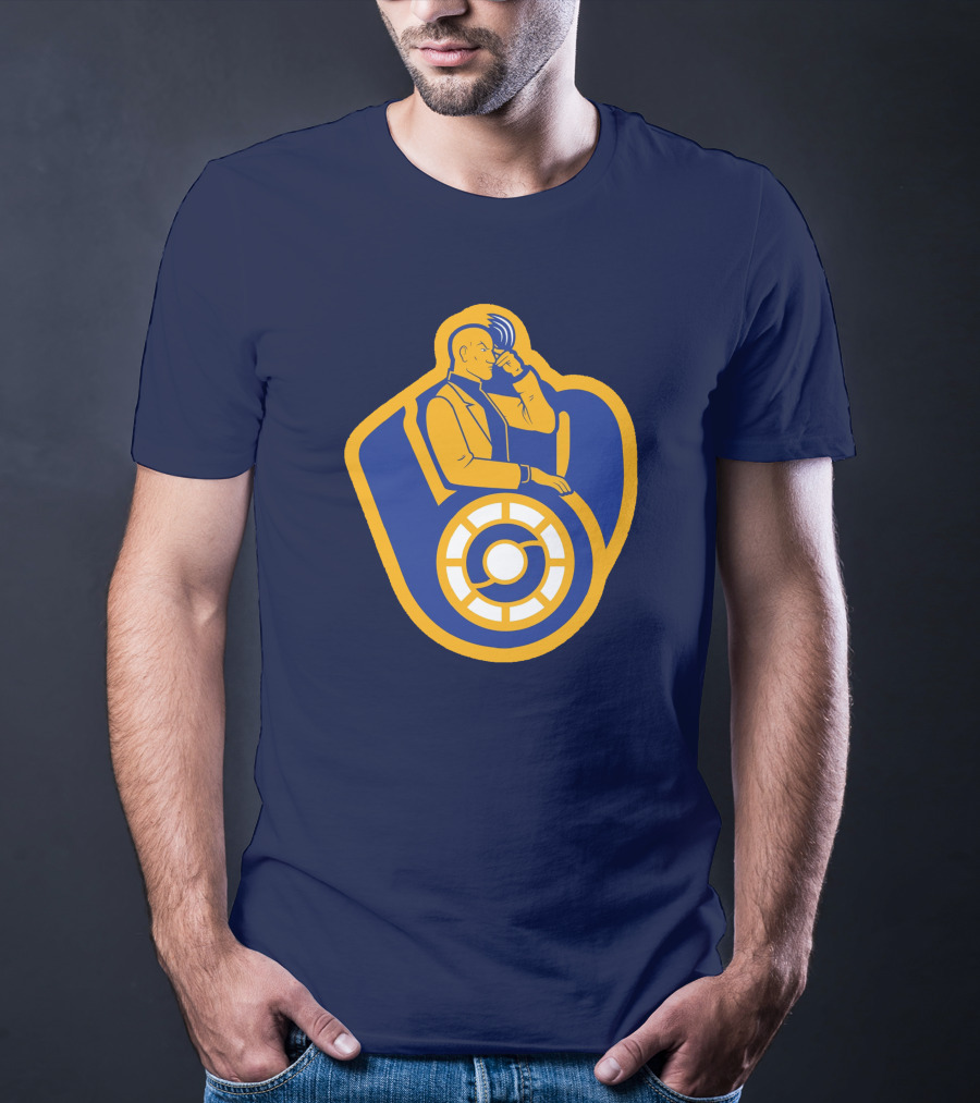 Milwaukee Professor X MLB Brewers Mashup T-Shirt