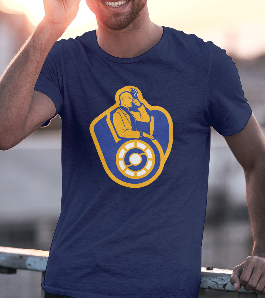Milwaukee Professor X MLB Brewers Mashup T-Shirt
