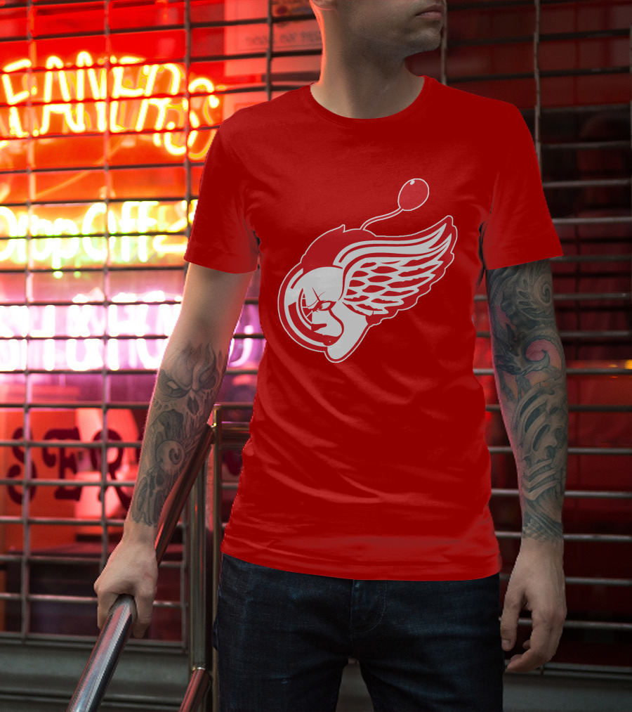 Detroit Red Wings Pennywise NHL Crossover T-Shirt
