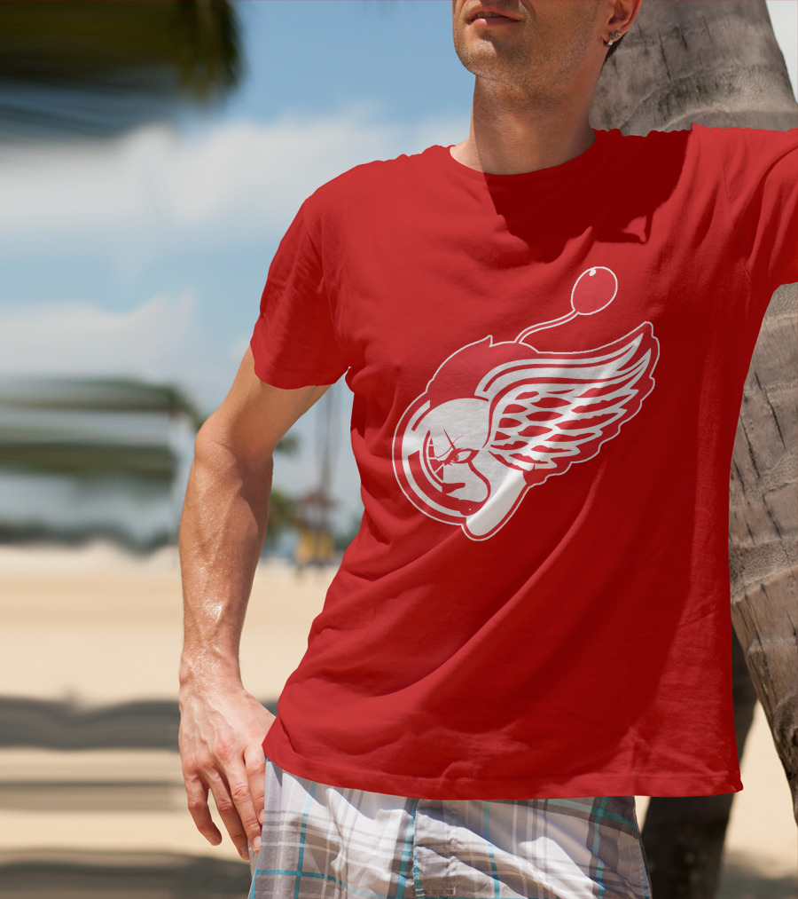 Detroit Red Wings Pennywise NHL Crossover T-Shirt