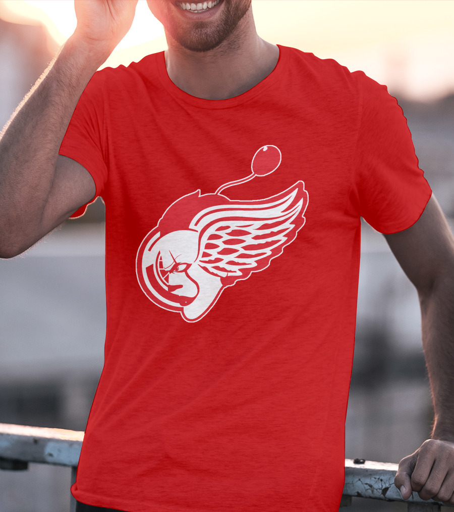 Detroit Red Wings Pennywise NHL Crossover T-Shirt