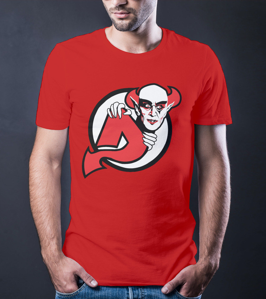 New Jersey Devils Nosferatu NHL T-Shirt