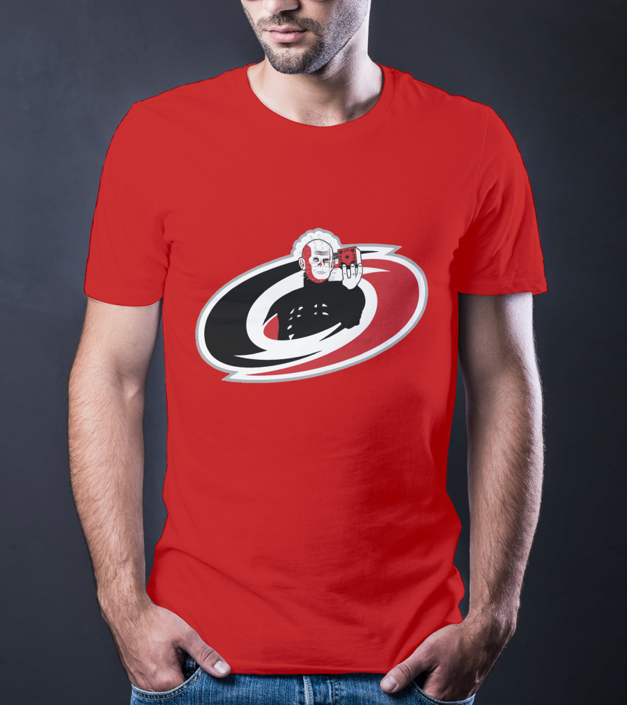 Carolina Hellraisers NHL Horror-Themed Hockey T-Shirt