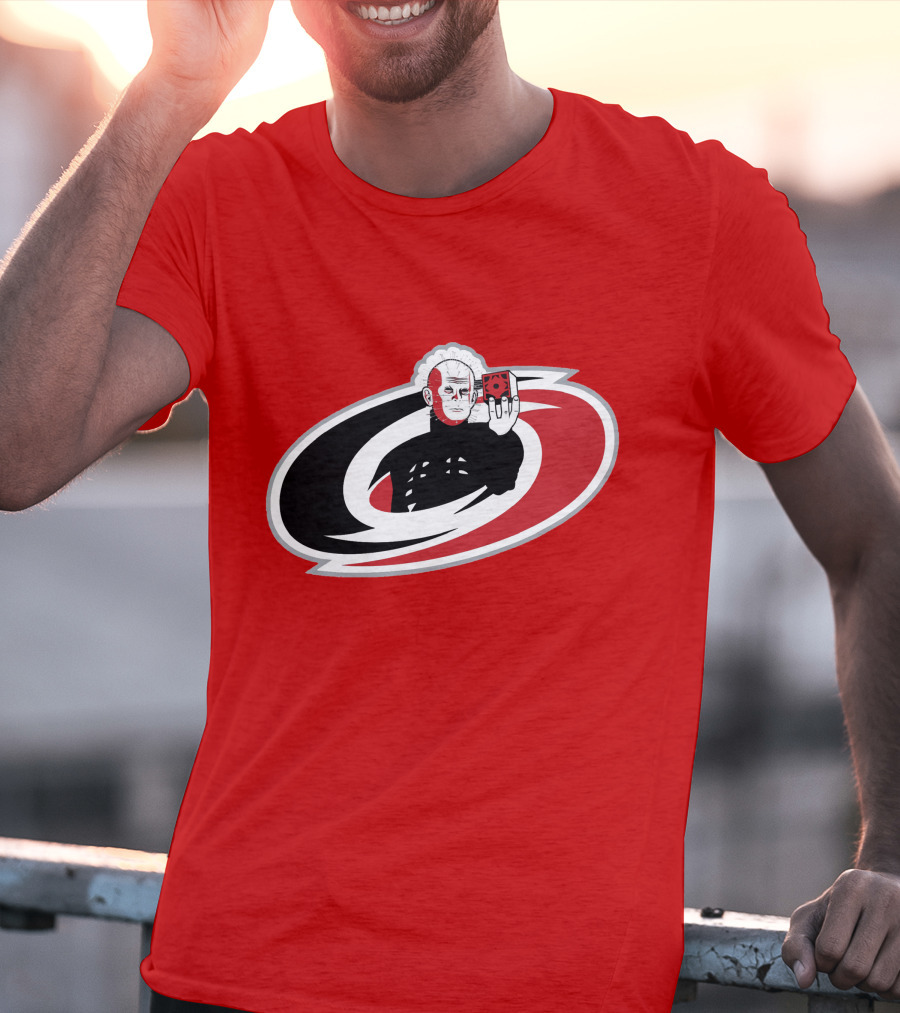 Carolina Hellraisers NHL Horror-Themed Hockey T-Shirt