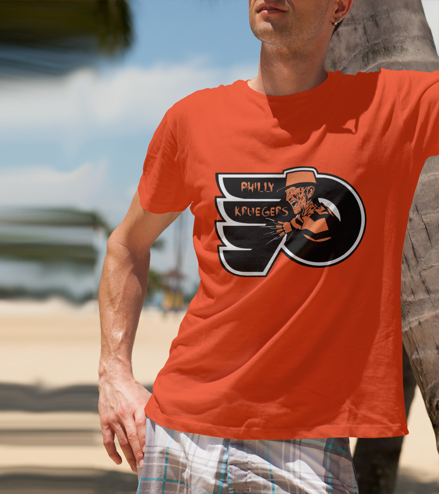 Philly Kruegers NHL Horror Hockey Fusion T-Shirt