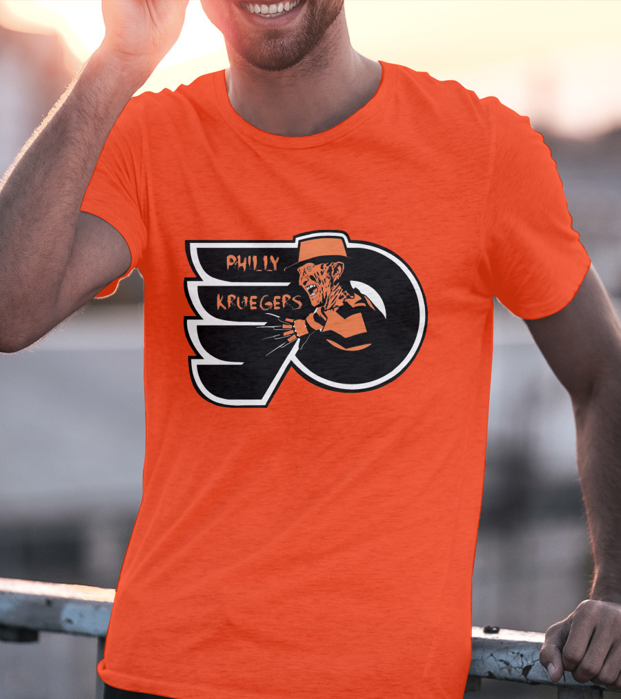 Philly Kruegers NHL Horror Hockey Fusion T-Shirt