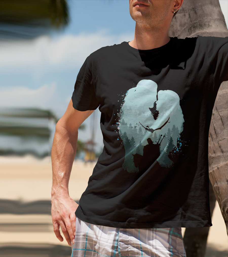 Wild Forces Hunter's Journey In Forest T-Shirt