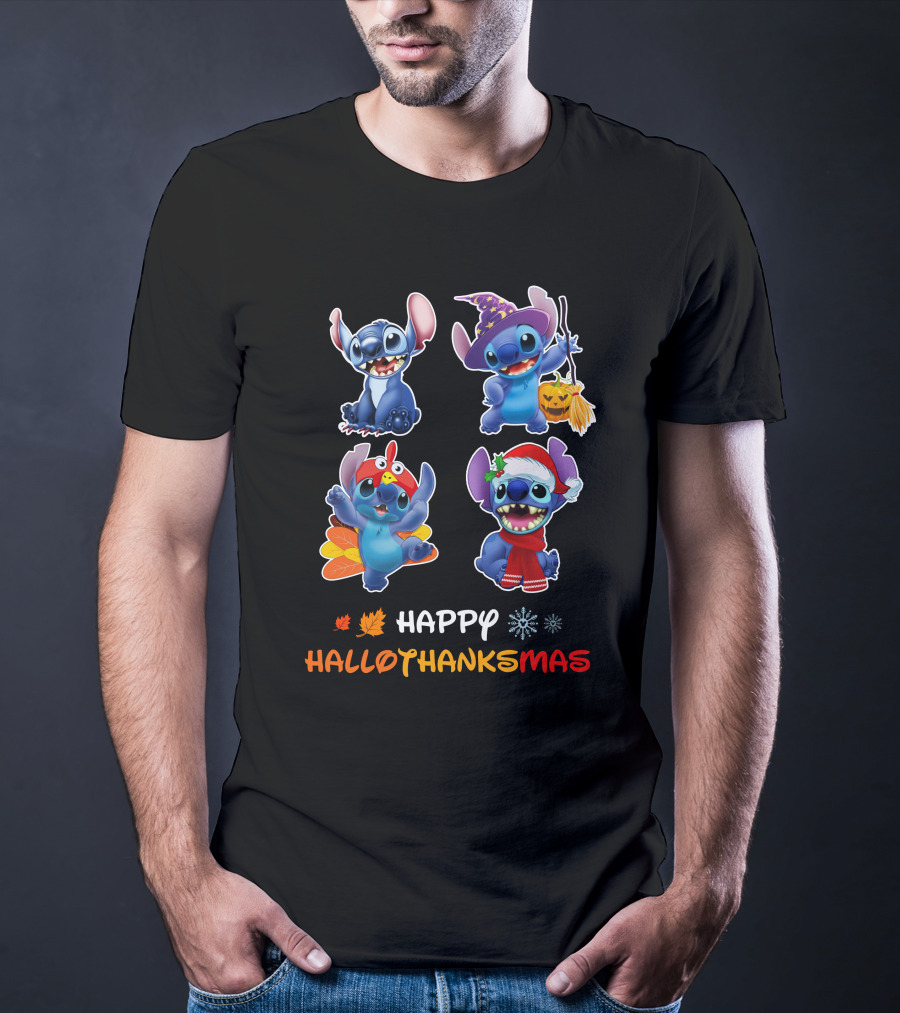 HAPPY HalloThanksMas STITCH T-Shirt