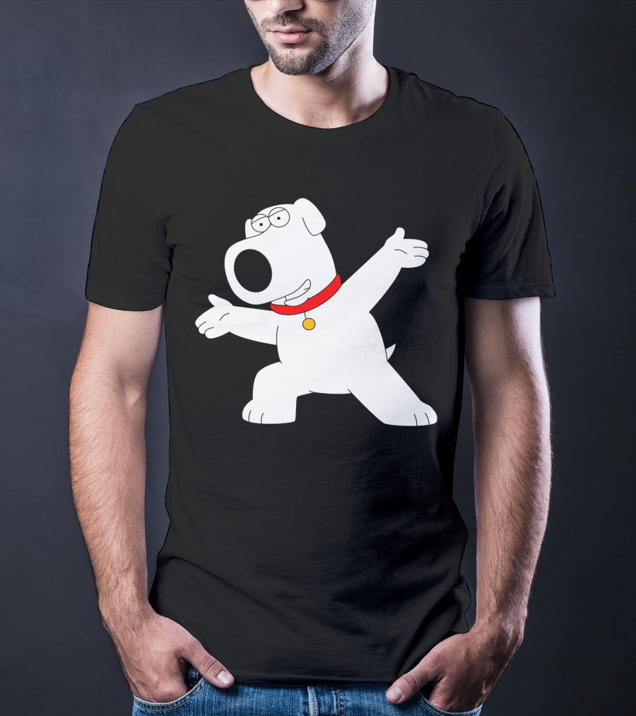 Brian Griffin Family Guy Dance Pose T-Shirt