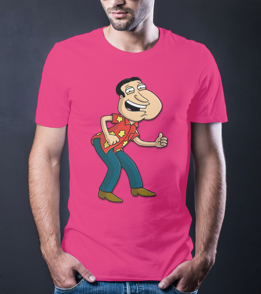 Glenn Quagmire Family Guy Thumbs Up Hawaiian Shirt Character T-Shirt