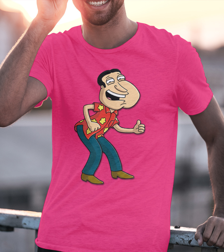 Glenn Quagmire Family Guy Thumbs Up Hawaiian Shirt Character T-Shirt