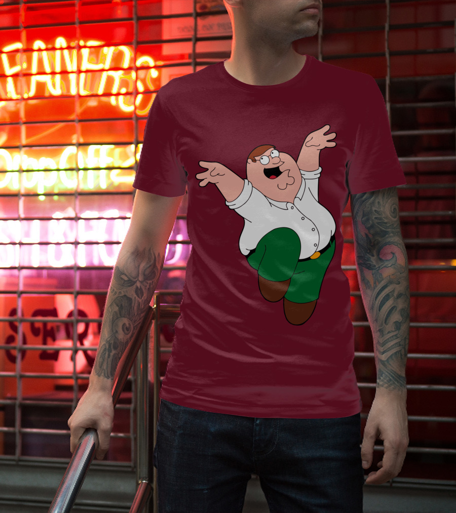 Peter Griffin Jumping Pose Family Guy T-Shirt