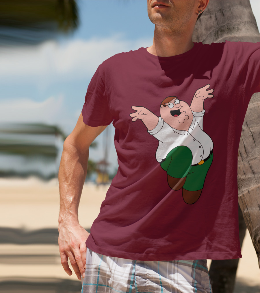 Peter Griffin Jumping Pose Family Guy T-Shirt