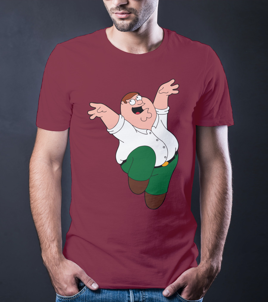 Peter Griffin Jumping Pose Family Guy T-Shirt