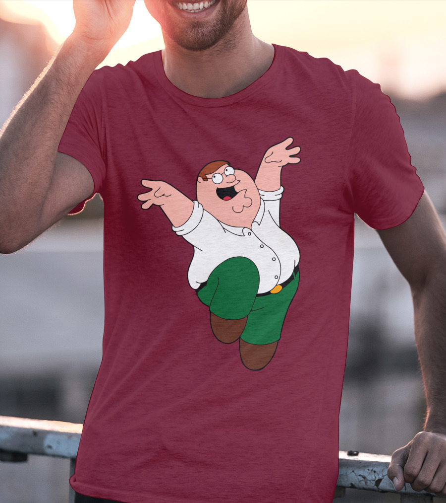 Peter Griffin Jumping Pose Family Guy T-Shirt