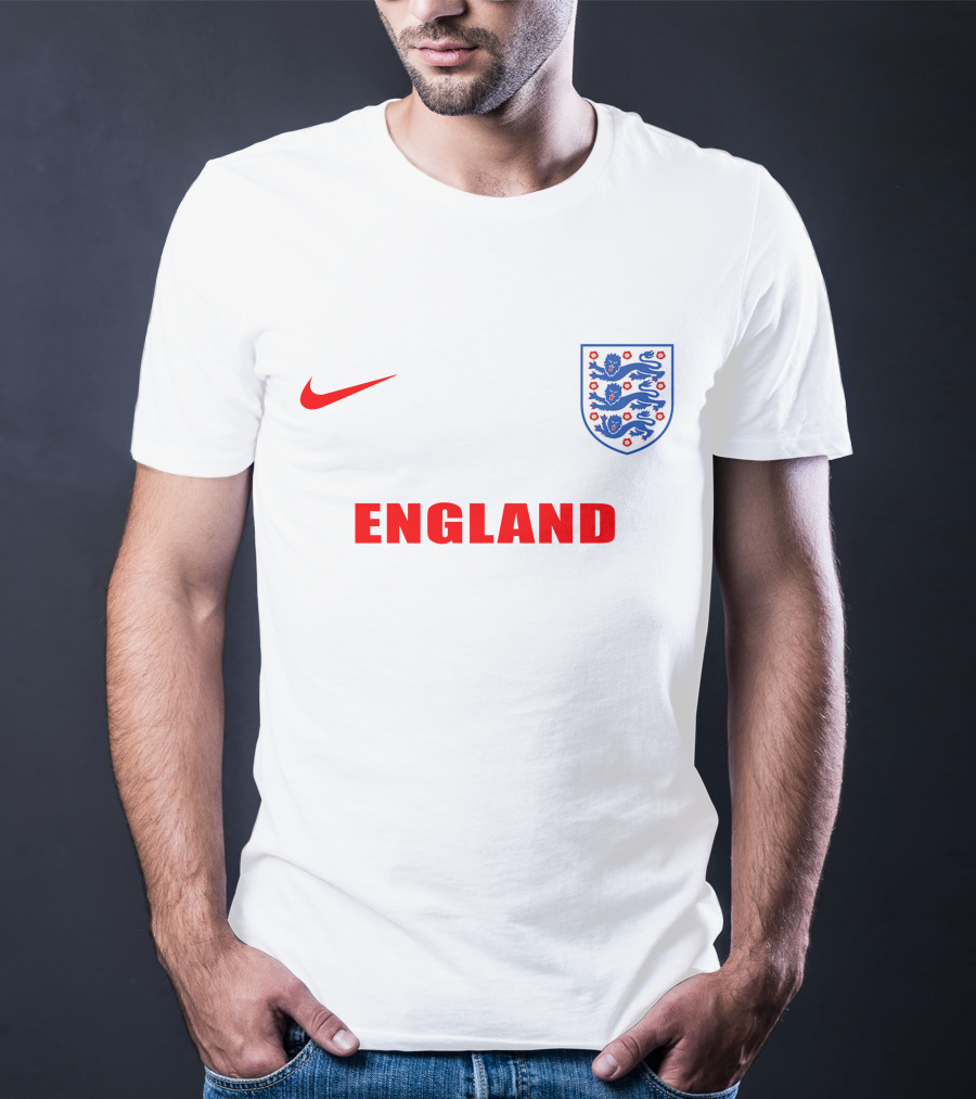 England Three Lions Crest T-Shirt