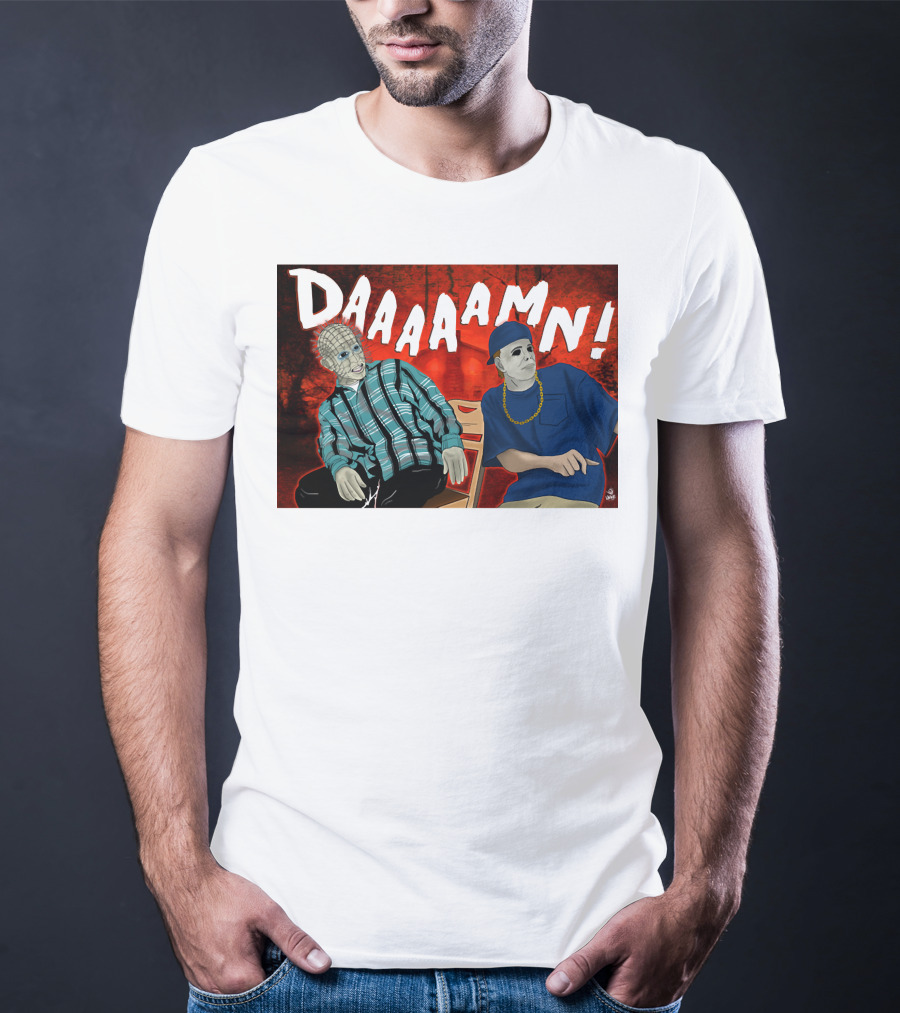 Daaaamn Horror Parody Friday Movie Scene T-Shirt