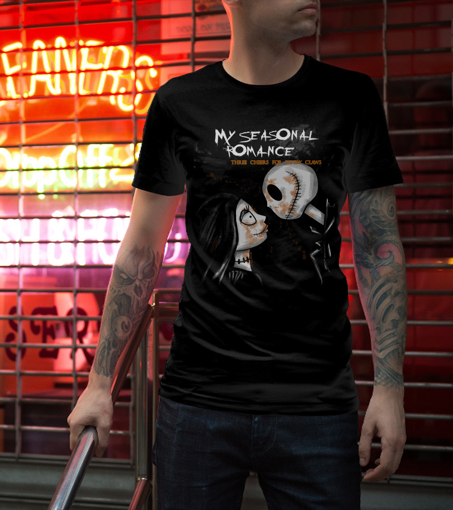 My Seasonal Romance Three Cheers For Sandy Claws T-Shirt