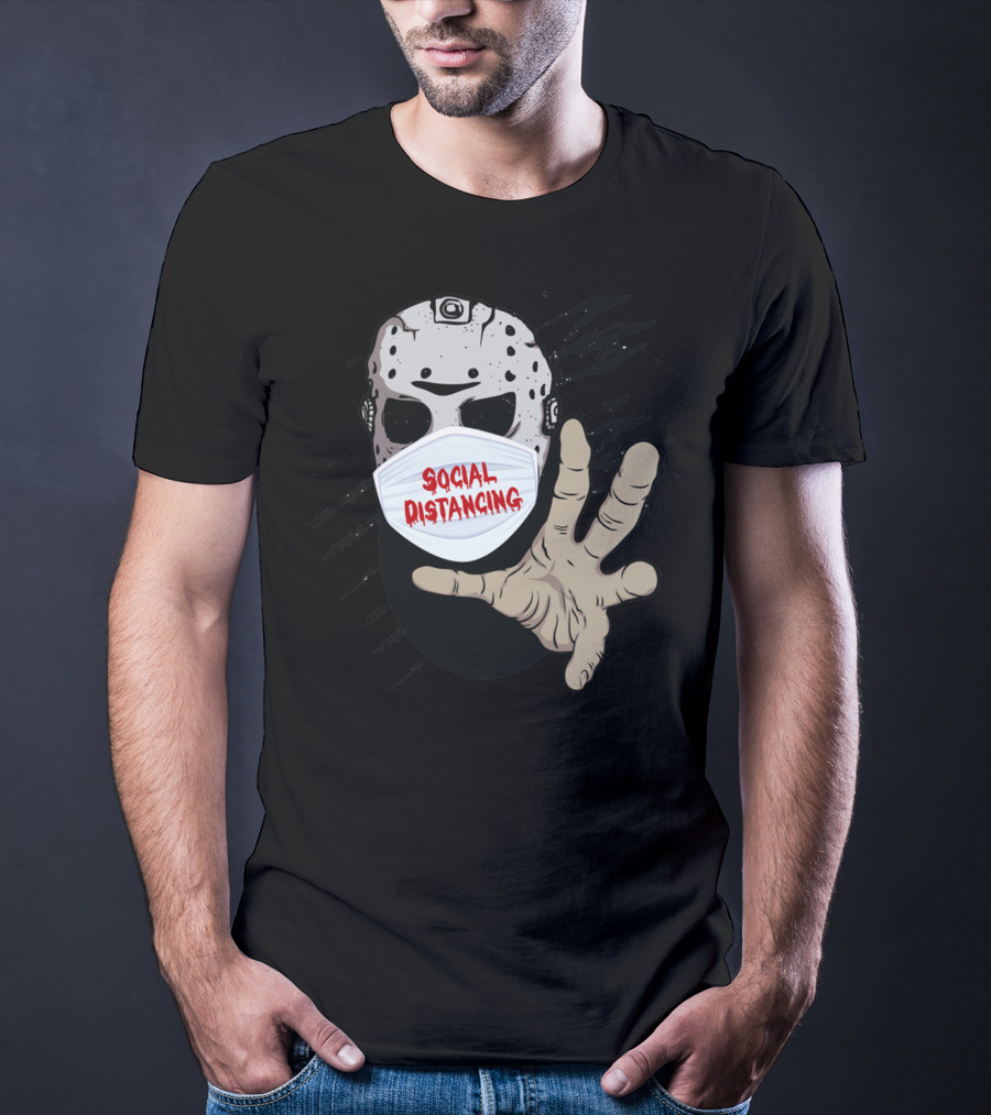 Jason Mask Social Distancing T-Shirt