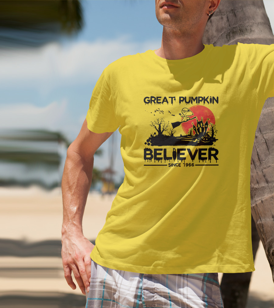 Great Pumpkin Believer Since 1966 Halloween T-Shirt