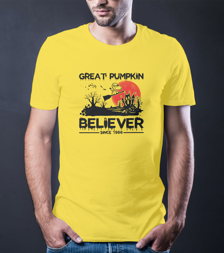 Great Pumpkin Believer Since 1966 Halloween T-Shirt
