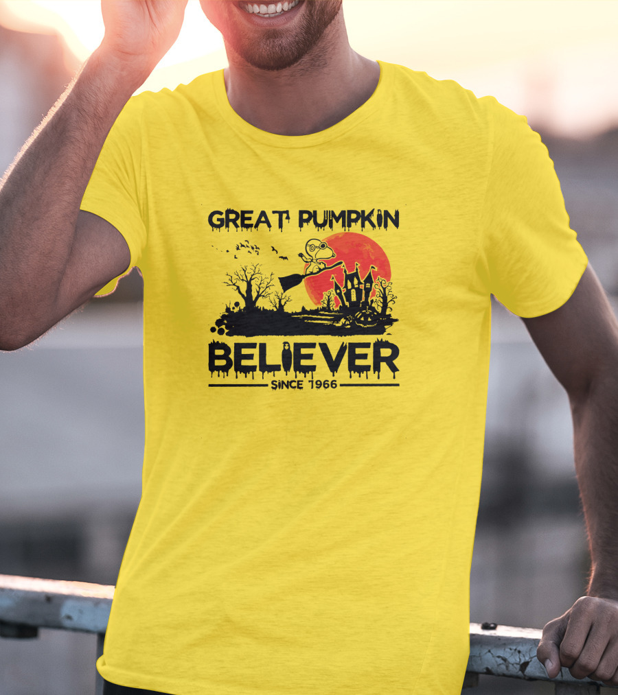 Great Pumpkin Believer Since 1966 Halloween T-Shirt
