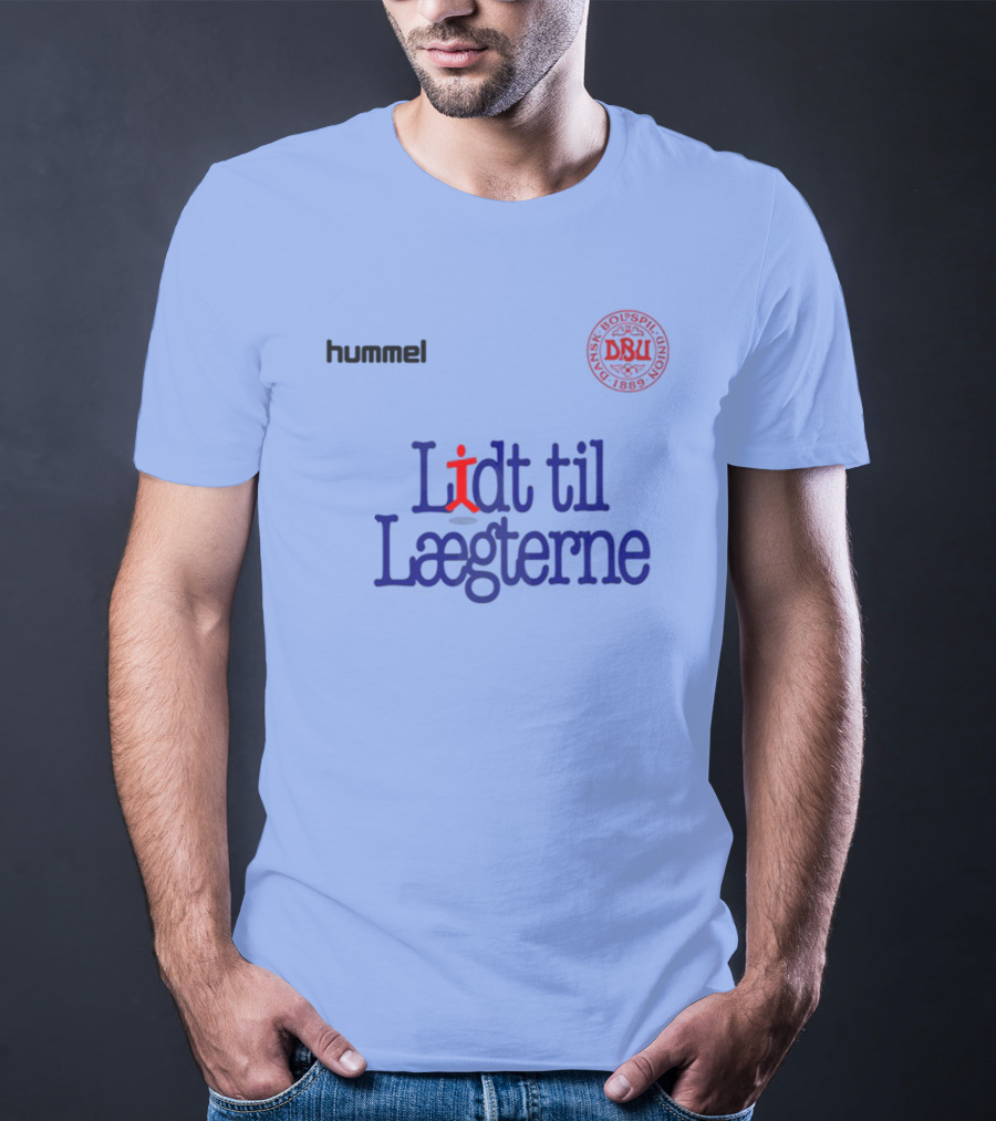 Hummel DBU Lidt Til Lægterne Danish Football Union 1889 T-Shirt