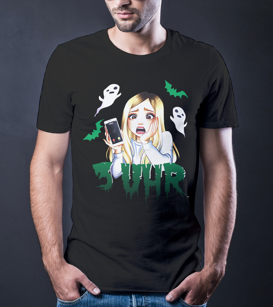 Rebekah Wing 3 Uhr Nachts Ghosts And Bats Phone Scare T-Shirt
