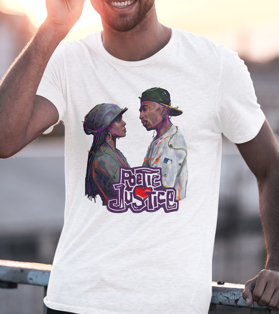 Poetic Justice Tupac MLB T-Shirt