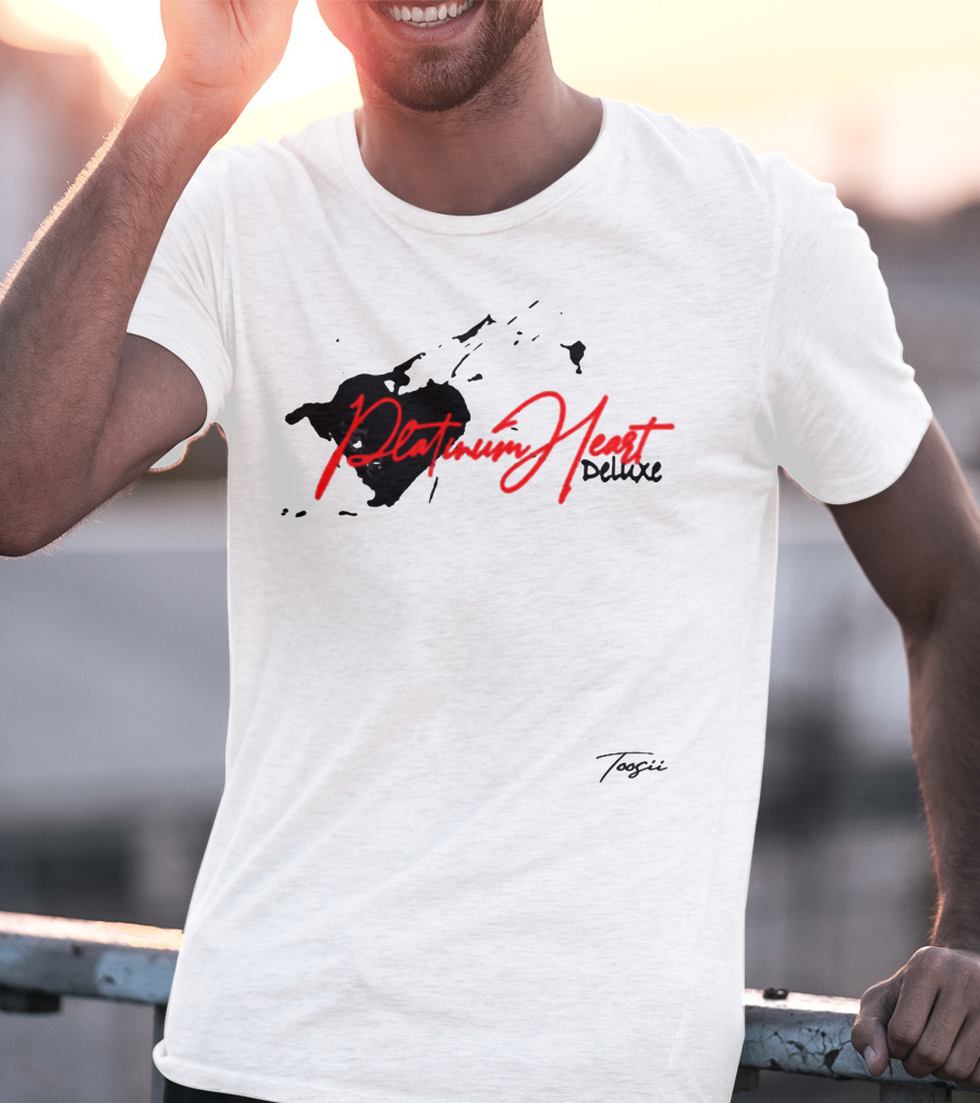 Toosii Platinum Heart Deluxe Merch T-Shirt